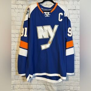 NY Islanders Stadium Series #91 John Traveres Jersey